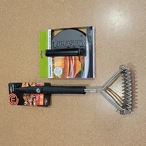 Gourmet Smash Burger Tool & Grill Brush!!